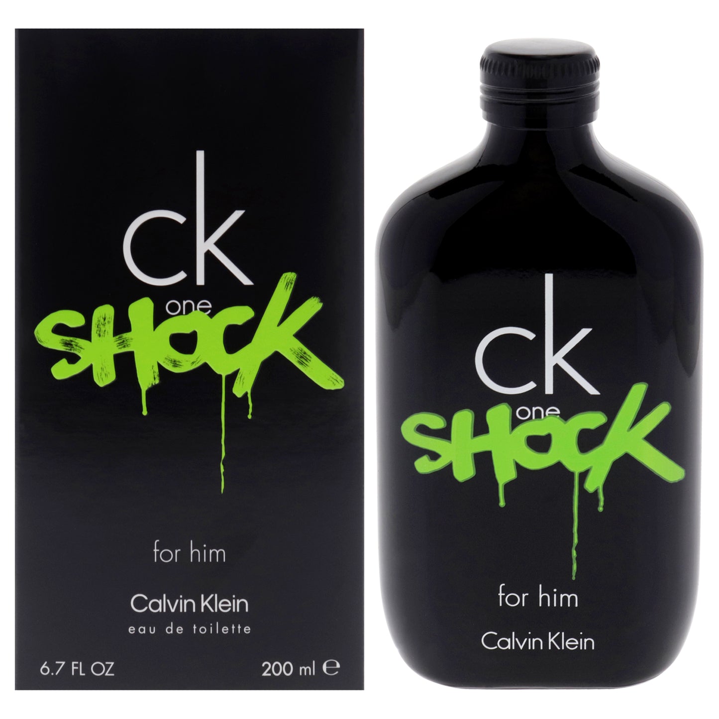 CK One Shock For Him by Calvin Klein for Men - 6.7 oz EDT Spray