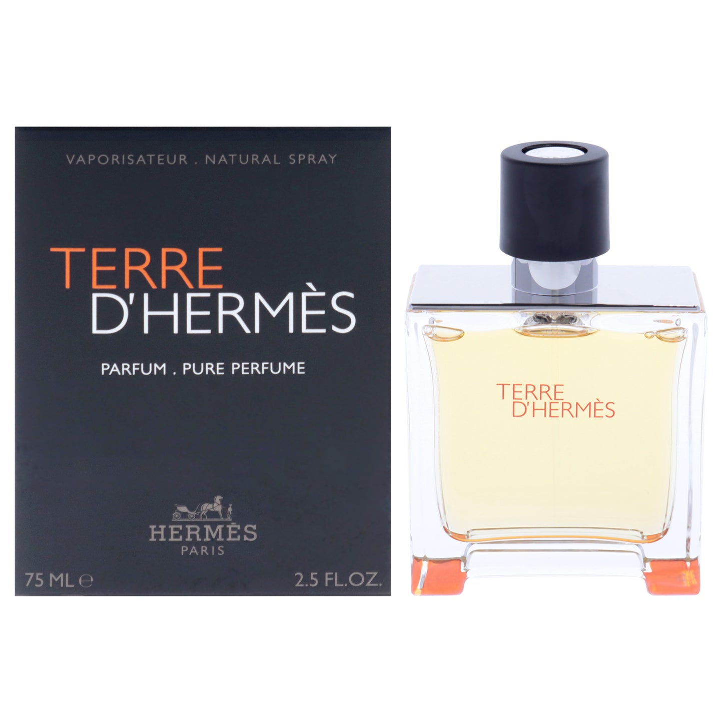 Terre Dhermes Pure by Hermes for Men - 2.5 oz Perfume Spray