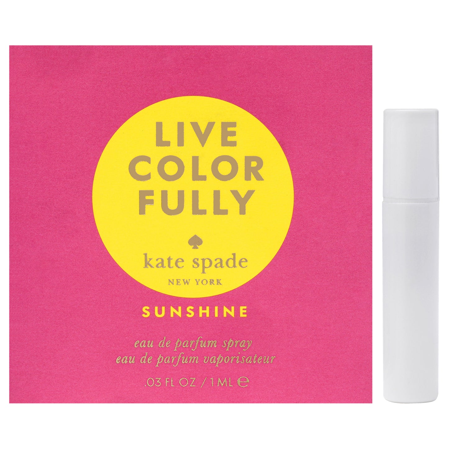 Live Colorfully Sunshine by Kate Spade for Women - 1 ml EDP Spray Vial