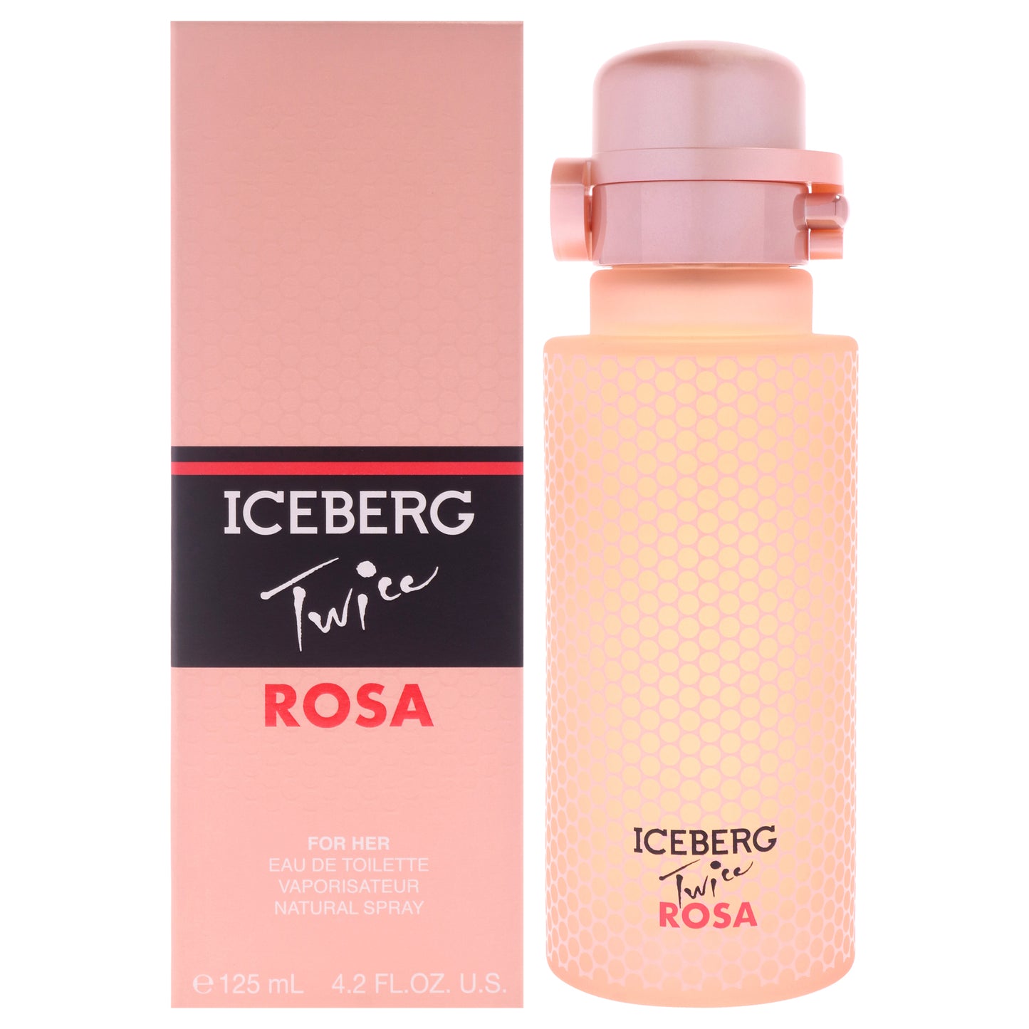 Iceberg Twice Rosa by Iceberg for Women - 4.2 oz EDT Spray