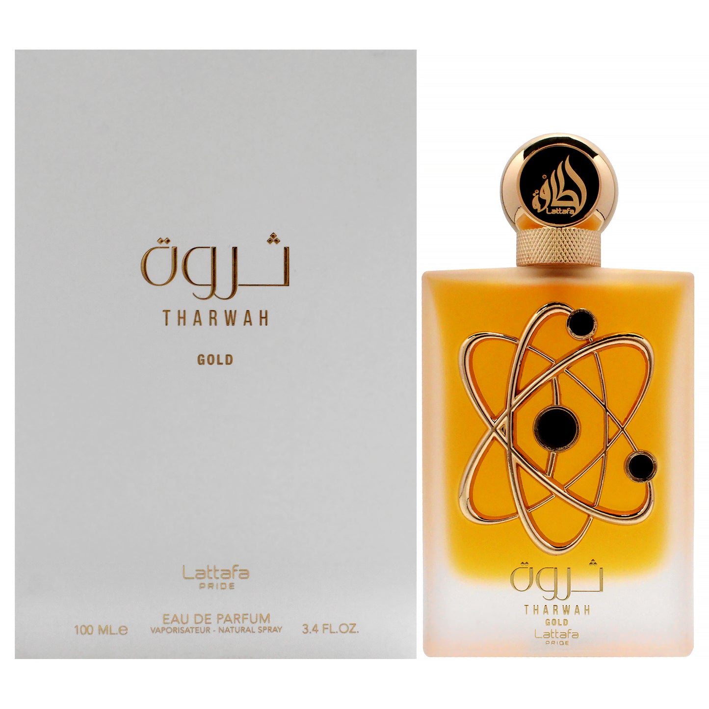 Pride - Tharwah Gold by Lattafa for Women - 3.4 oz EDP Spray