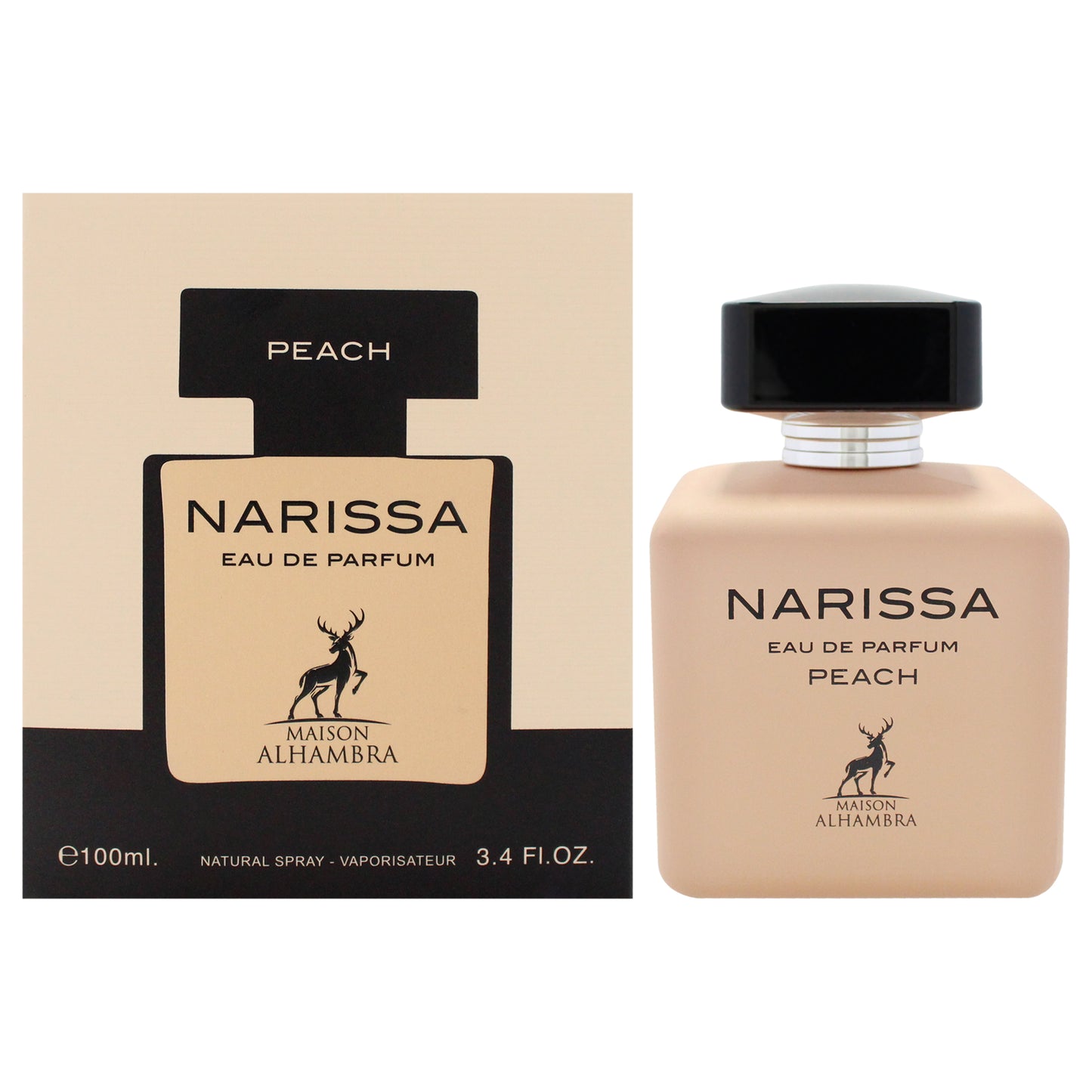 Narissa - Peach by Maison Alhambra for Women - 3.4 oz EDP Spray