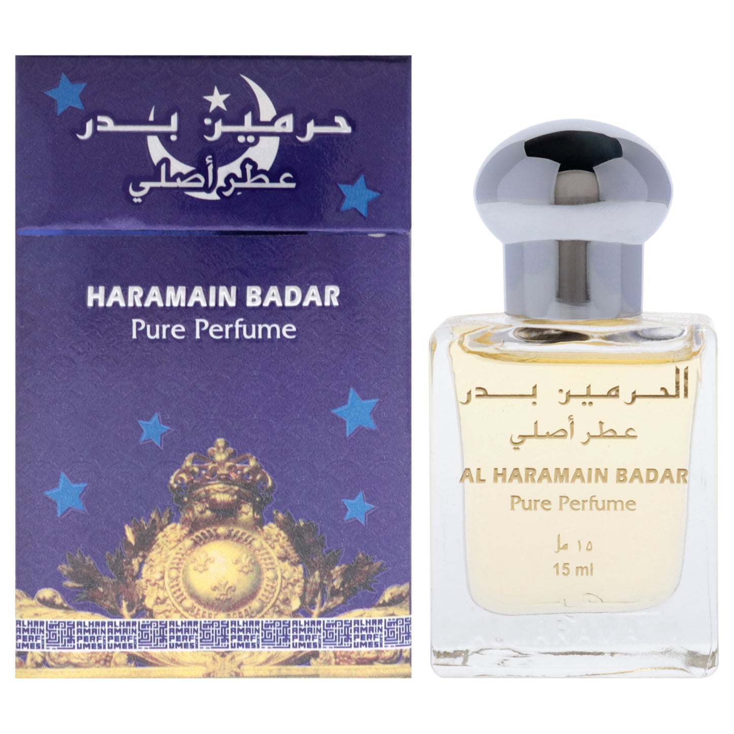 Badar by Al Haramain for Unisex - 0.5 oz Parfum Oil Rollerball