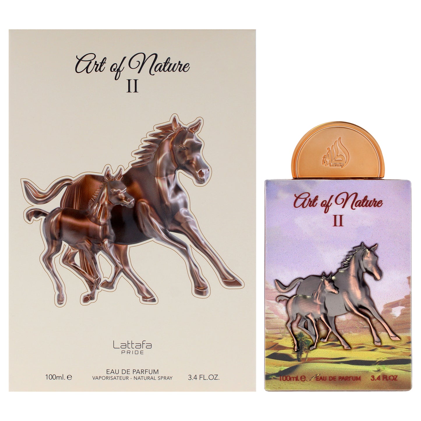 Pride - Art Of Nature II by Lattafa for Unisex - 3.4 oz EDP Spray