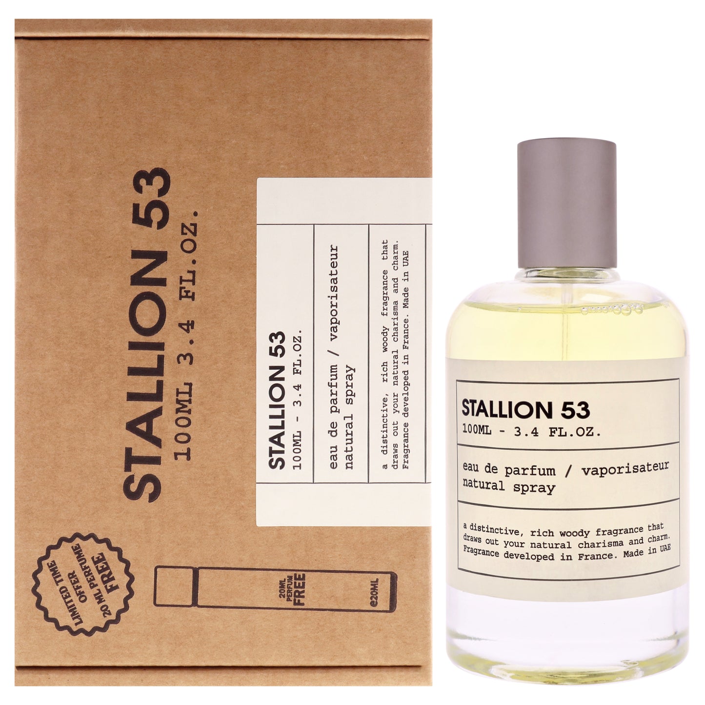 Stallion 53 by Emper for Unisex - 3.4 oz EDP Spray