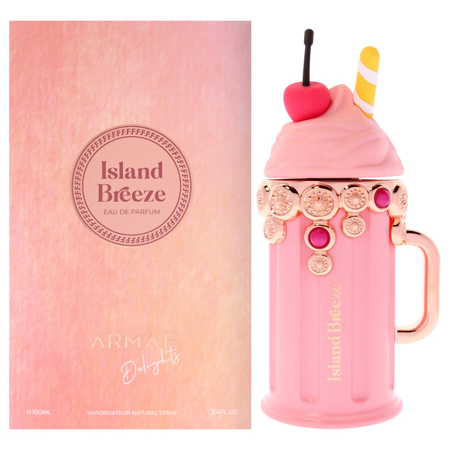 Delights - Island Breeze by Armaf for Men - 3.4 oz EDP Spray