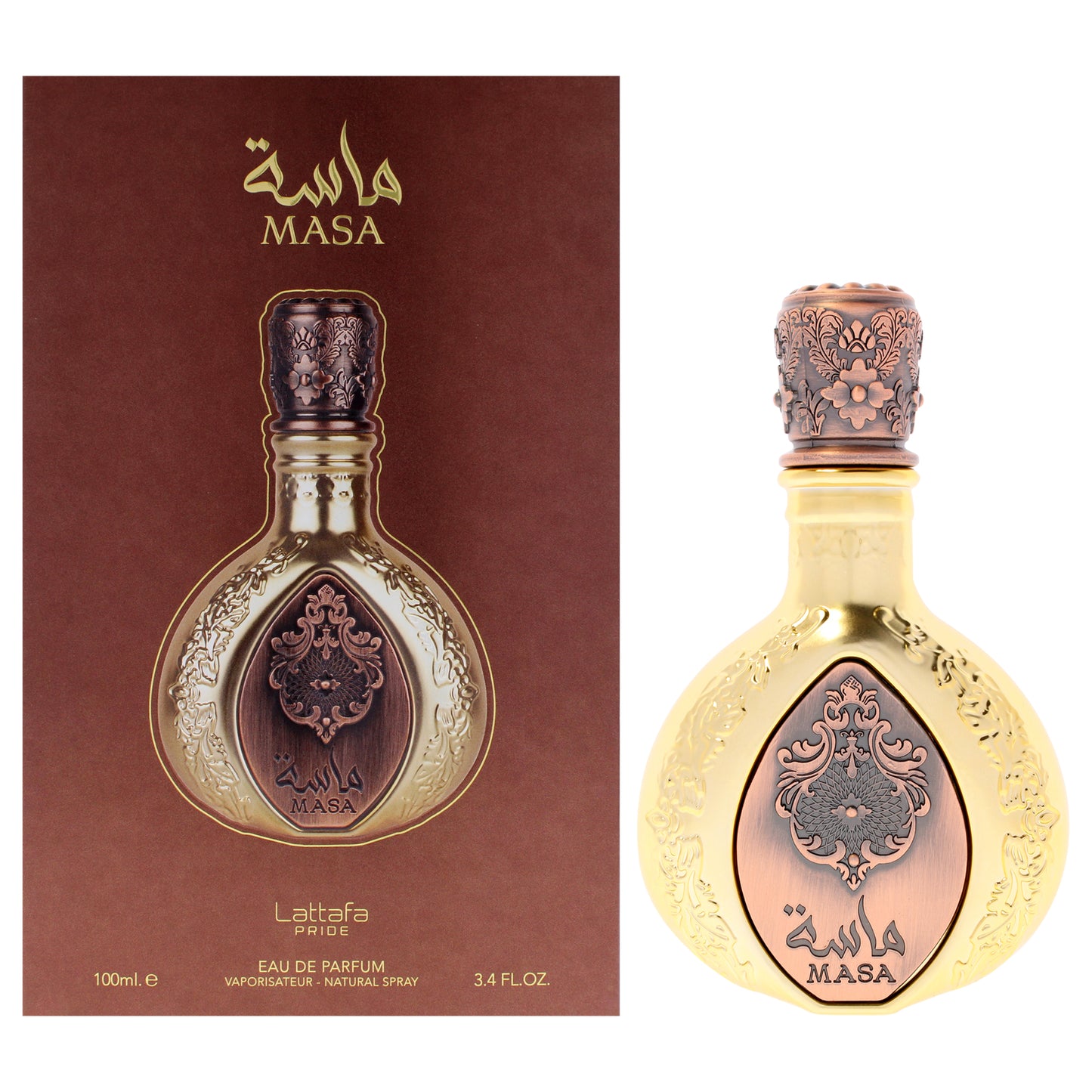 Pride - Masa by Lattafa for Unisex - 3.4 oz EDP Spray