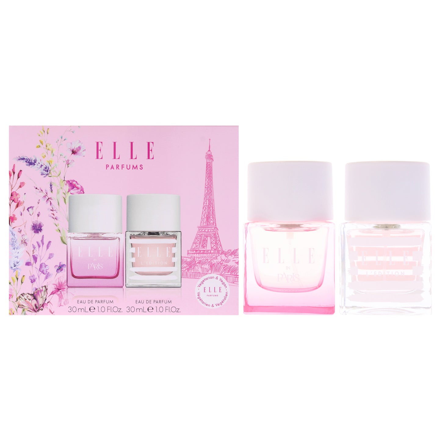Elle by Elle for Women - 2 Pc Gift Set 1oz In Paris EDP Spray, 1oz LEdition EDP Spray