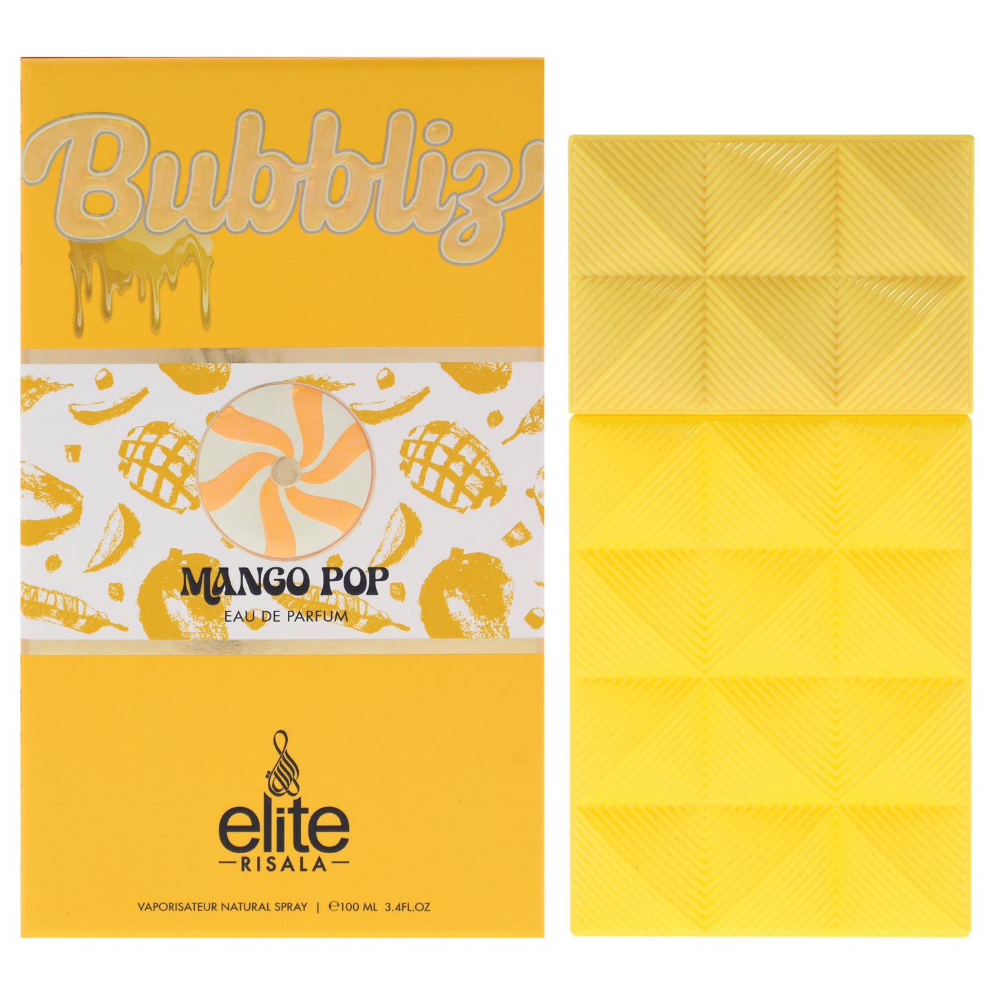 Elite - Bubbliz Mango Pop by Risala for Unisex - 3.4 oz EDP Spray
