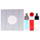 360 by Perry Ellis for Men - 3 Pc Gift Set 1oz 360 EDT Spray, 1oz 360 Red EDT Spray, 1oz Reserve EDT Spray