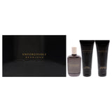 Unforgivable by Sean John for Men - 3 Pc Gift Set 4.2oz EDT Spray, 3.4oz Shower Gel, 3.4oz After Shave Balm