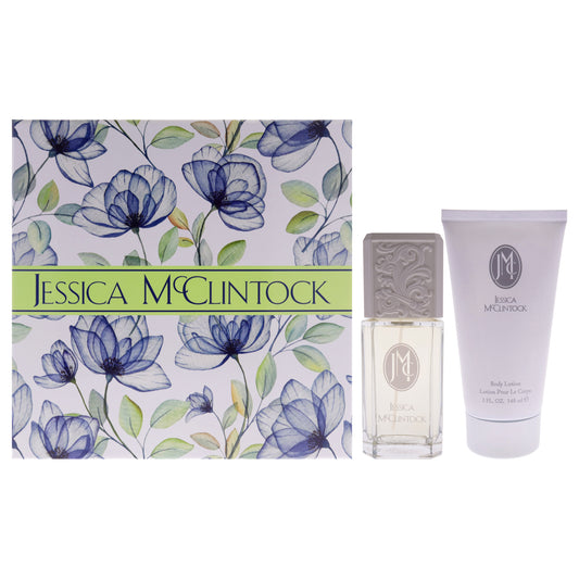 Jessica McClintock by Jessica McClintock for Women - 2 Pc Gift Set 3.4oz EDP Spray, 5oz Body Lotion