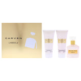 LAbsolu by Carven for Women - 3 Pc Gift Set 3.33oz EDP Spray, 3.33oz Perfumed Body Milk, 3.33oz Perfumed Bath and Shower Gel