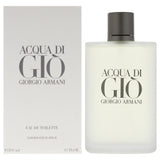 Acqua Di Gio by Giorgio Armani for Men - 6.7 oz EDT Spray (Refillable)