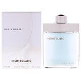 Mont Blanc Individuel by Mont Blanc for Men - 2.5 oz EDT Spray
