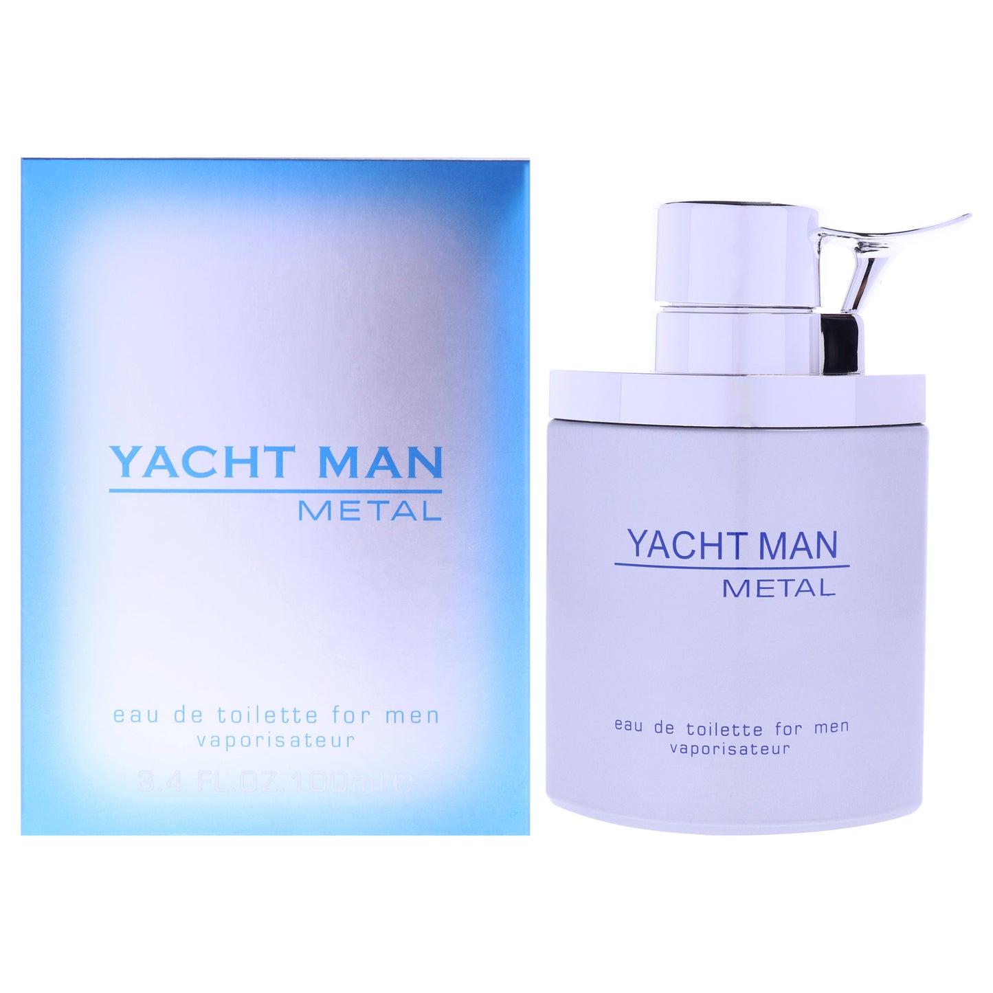 Yacht Man Metal by Myrurgia for Men - 3.4 oz EDT Spray