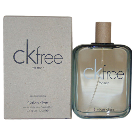 CK Free by Calvin Klein for Men - 3.4 oz EDT Spray