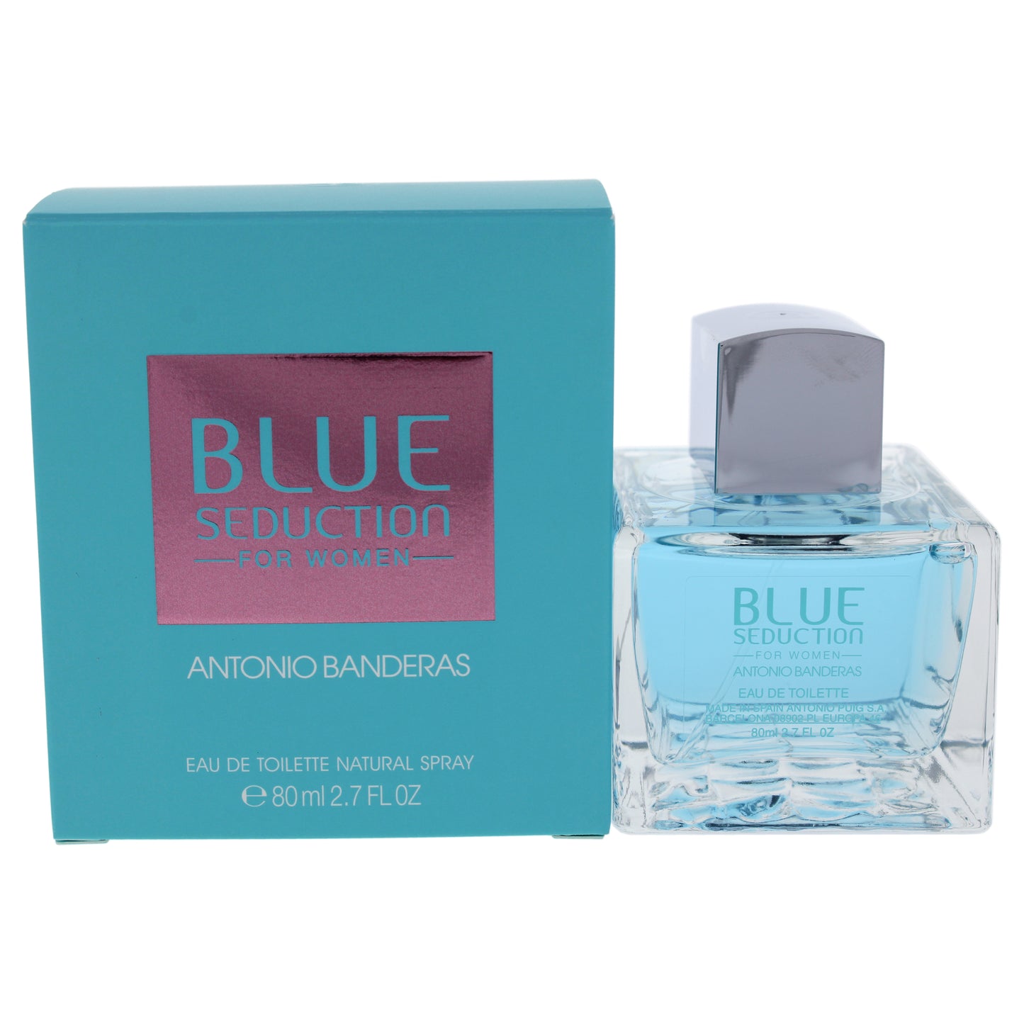 Blue Seduction by Antonio Banderas for Women - 2.7 oz EDT Spray
