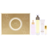 360 by Perry Ellis for Women - 4 Pc Gift Set 3.4oz EDT Spray, 4oz Body Mist Spray, 3oz Shower Gel, 0.25oz EDT Spray