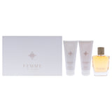Femme by Usher for Women - 3 Pc Gift Set 3.4oz EDP Spray, 3.4oz Body Lotion, 3.4oz Body Wash