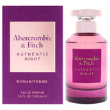 Authentic Night by Abercrombie and Fitch for Women - 3.4 oz EDP Spray