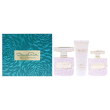 Bella Blanca by Oscar De La Renta for Women - 3 Pc Gift Set 3.4oz EDP Spray, 1oz EDP Spray, 3.4oz Body Lotion