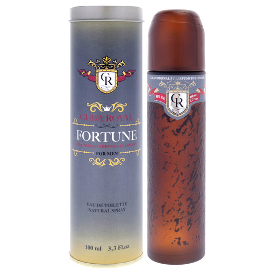 Cuba Royal Fortune by Cuba for Men - 3.3 oz EDT Spray