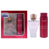 Nancy Pink by Sapil for Women - 2 Pc Gift Set 1.7oz EDP Spray, 5.1oz Deodorant Spray