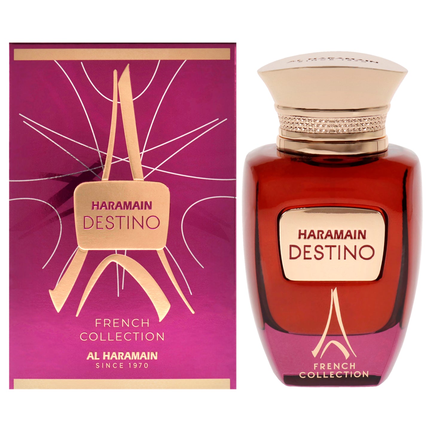 French Collection - Destino by Al Haramain for Unisex - 3.33 oz EDP Spray