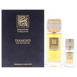 Diamond by Sillage dOrient for Unisex - 3 Pc Gift Set 3.4oz EDP Spray, 0.5oz EDP Spray, Funnel