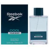 Cool Your Body by Reebok for Men - 3.4 oz EDT Spray