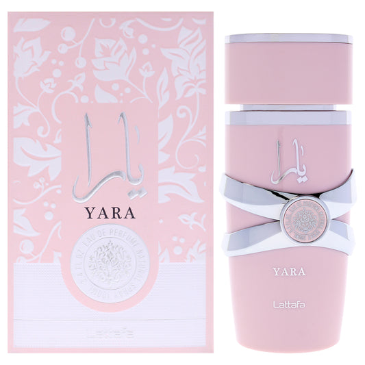 Yara by Lattafa for Women - 3.4 oz EDP Spray