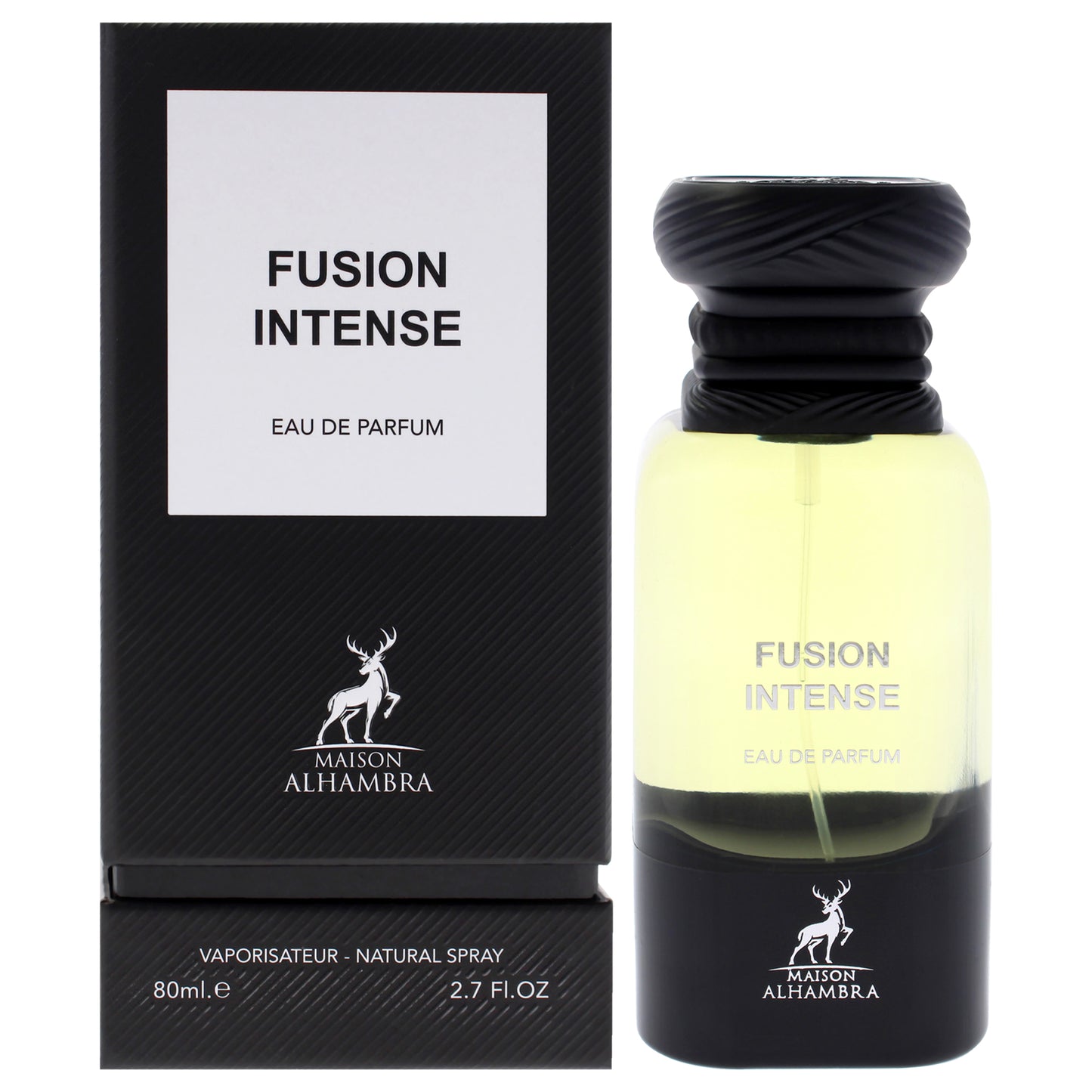 Fusion Intense by Maison Alhambra for Men - 2.7 oz EDP Spray