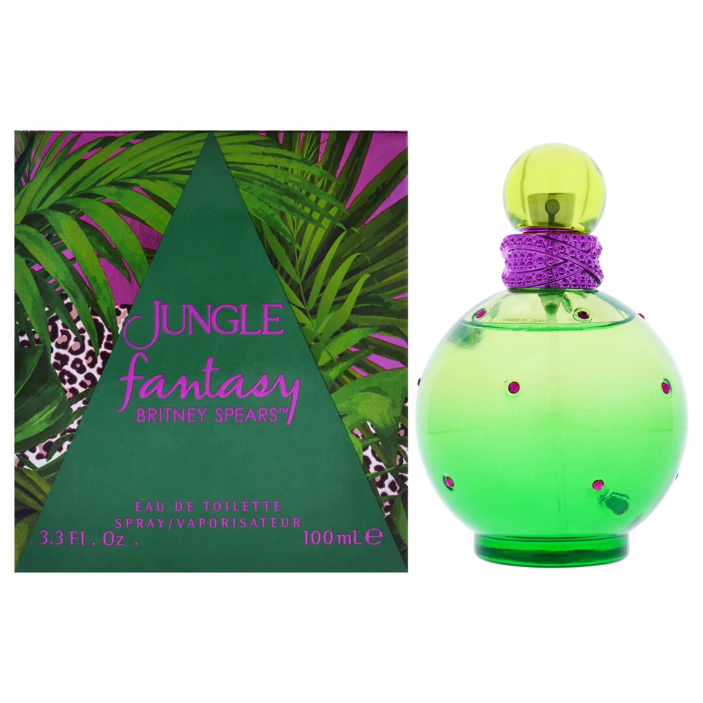 Jungle Fantasy by Britney Spears for Women - 3.3 oz EDT Spray