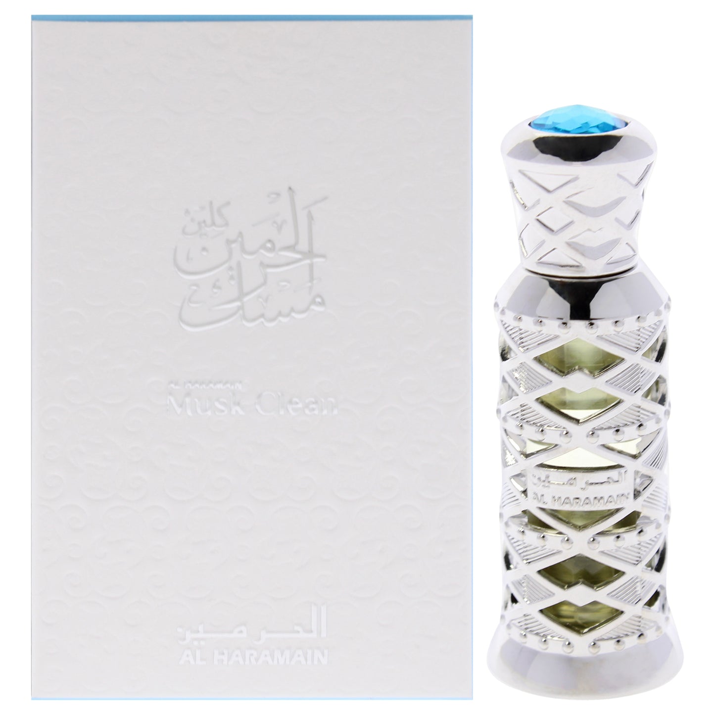 Musk - Clean by Al Haramain for Unisex - 0.37 oz Concentrated Perfume Oil