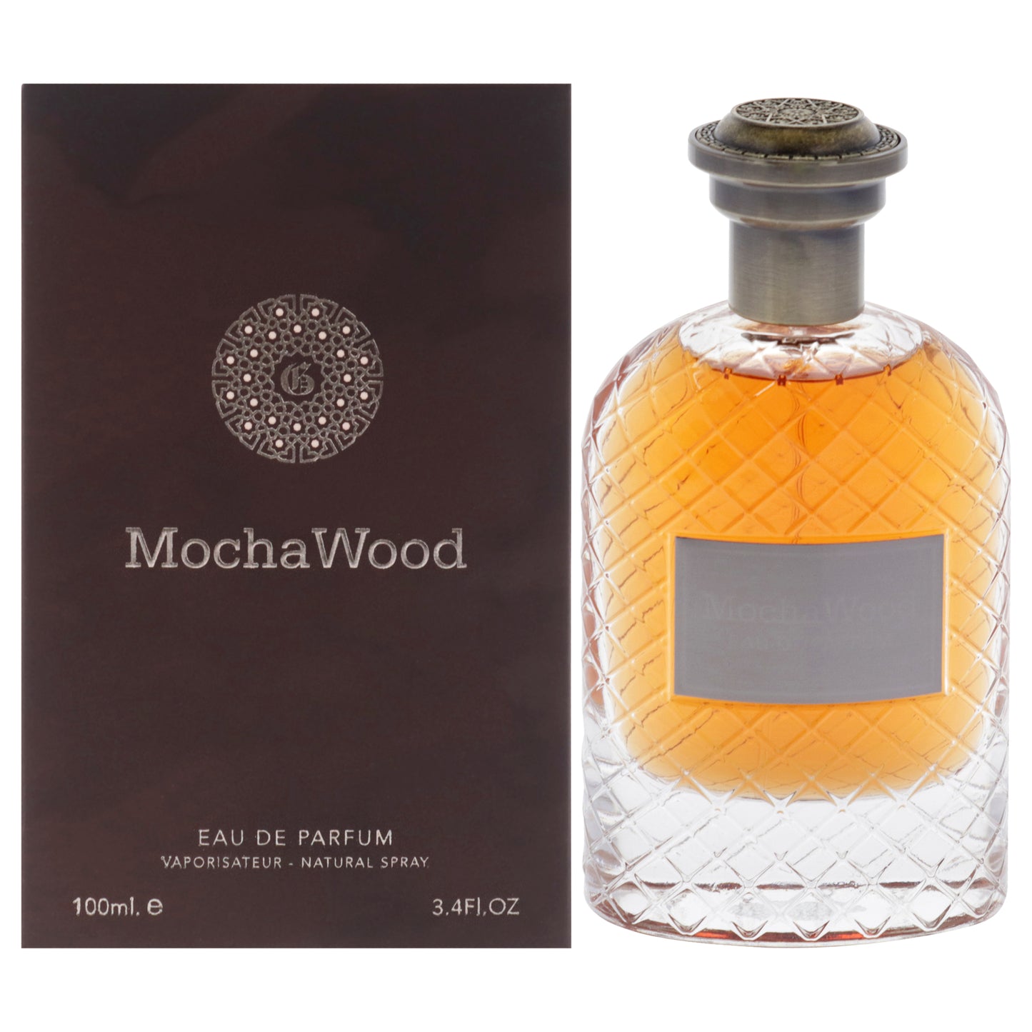 Mocha Wood by Fragrance World for Unisex - 3.4 oz EDP Spray