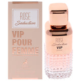 Rose - Seduction Vip by Maison Alhambra for Women - 3.4 oz EDP Spray