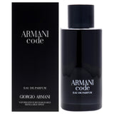 Armani Code by Giorgio Armani for Men - 4.2 oz EDP Spray (Refillable)