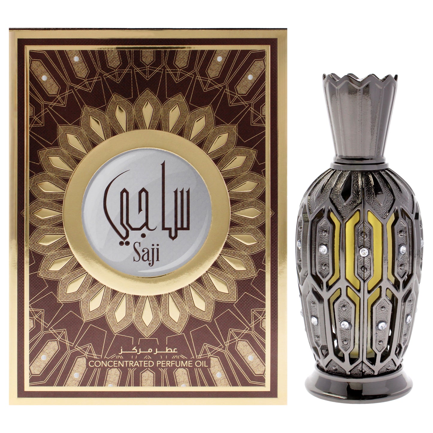 Saji by Hamidi for Unisex - 0.67 oz Concentrated Perfume Oil