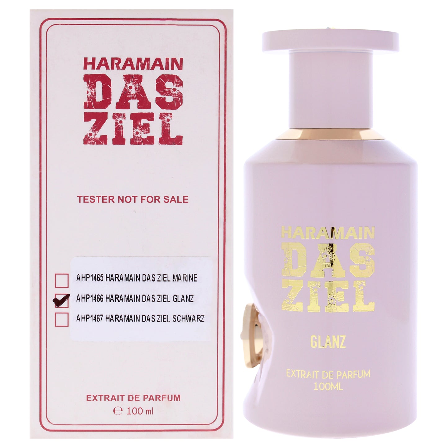 Das Ziel - Glanz by Al Haramain for Unisex - 3.3 oz Extrait De Parfum Spray