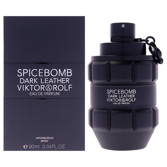 Spicebomb Dark Leather by Viktor and Rolf for Men - 3.04 oz EDP Spray