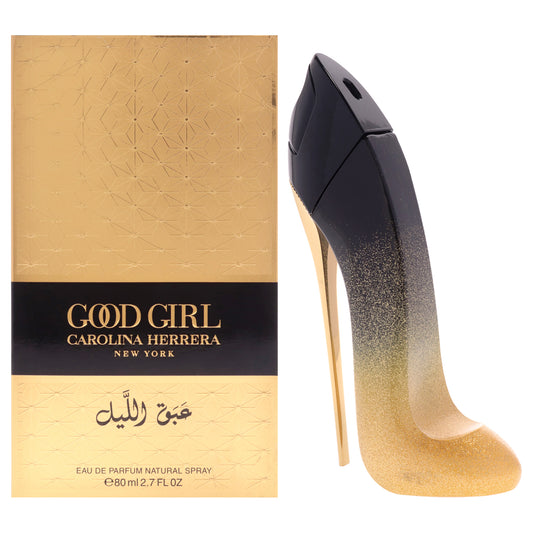 Good Girl Midnight by Carolina Herrera for Women - 2.7 oz EDP Spray