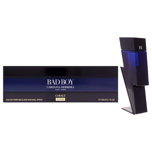 Bad Boy Cobalt Elixir by Carolina Herrera for Men - 5.1 oz EDP Spray