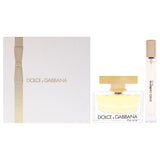The One by Dolce and Gabbana for Women - 2 Pc Gift Set 2.5oz EDP Spray, 0.33oz EDP Spray (Mini)