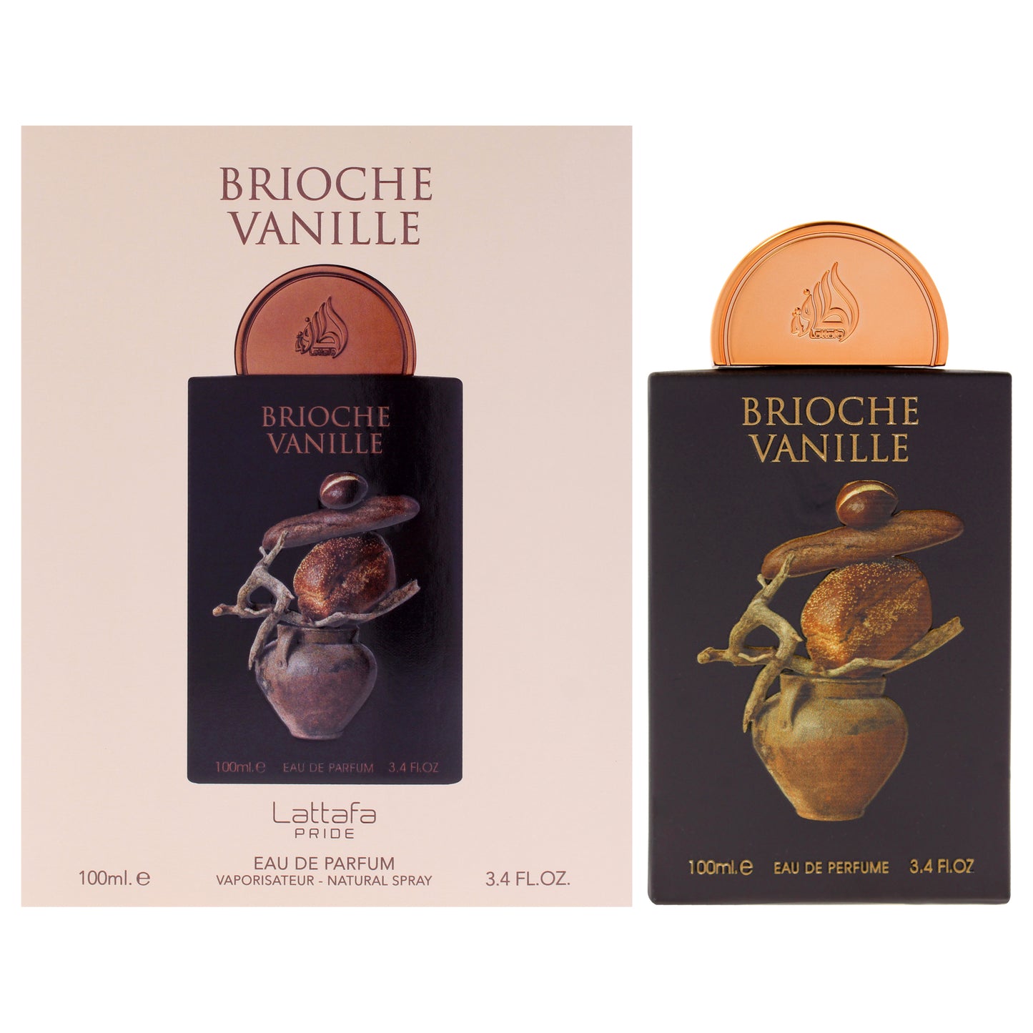 Pride - Brioche Vanille by Lattafa for Unisex - 3.4 oz EDP Spray