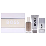 Boss Bottled No. 6 by Hugo Boss for Men - 3 Pc Gift Set 3.3oz EDP Spray, 3.3oz Shower Gel, 2.4oz Deodorant Stick
