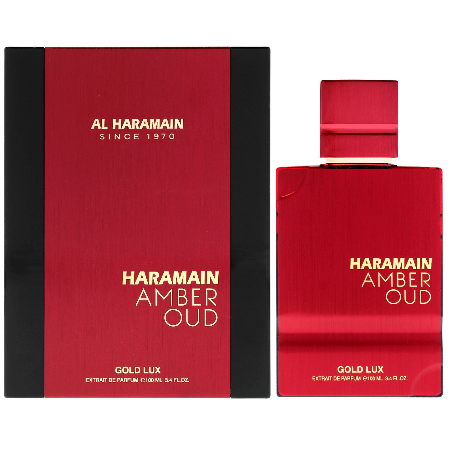 Amber Oud - Gold Lux by Al Haramain for Unisex - 3.4 oz Extrait De Parfum Spray