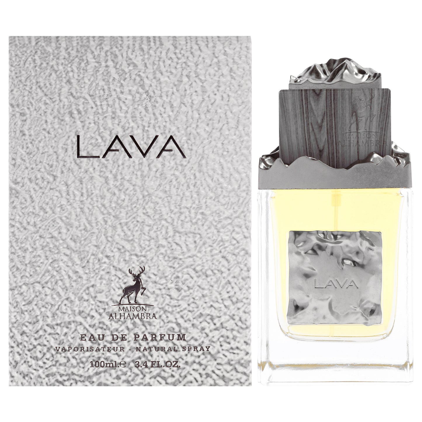 Lava by Maison Alhambra for Unisex - 3.4 oz EDP Spray