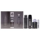 Pride - Pisa by Lattafa for Men - 3 Pc Gift Set 3.4oz EDP Spray, 0.65oz EDP Spray, 6.67oz Perfumed Spray