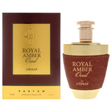 Royal Amber Oud by Armaf for Men - 3.4 oz Parfum Spray